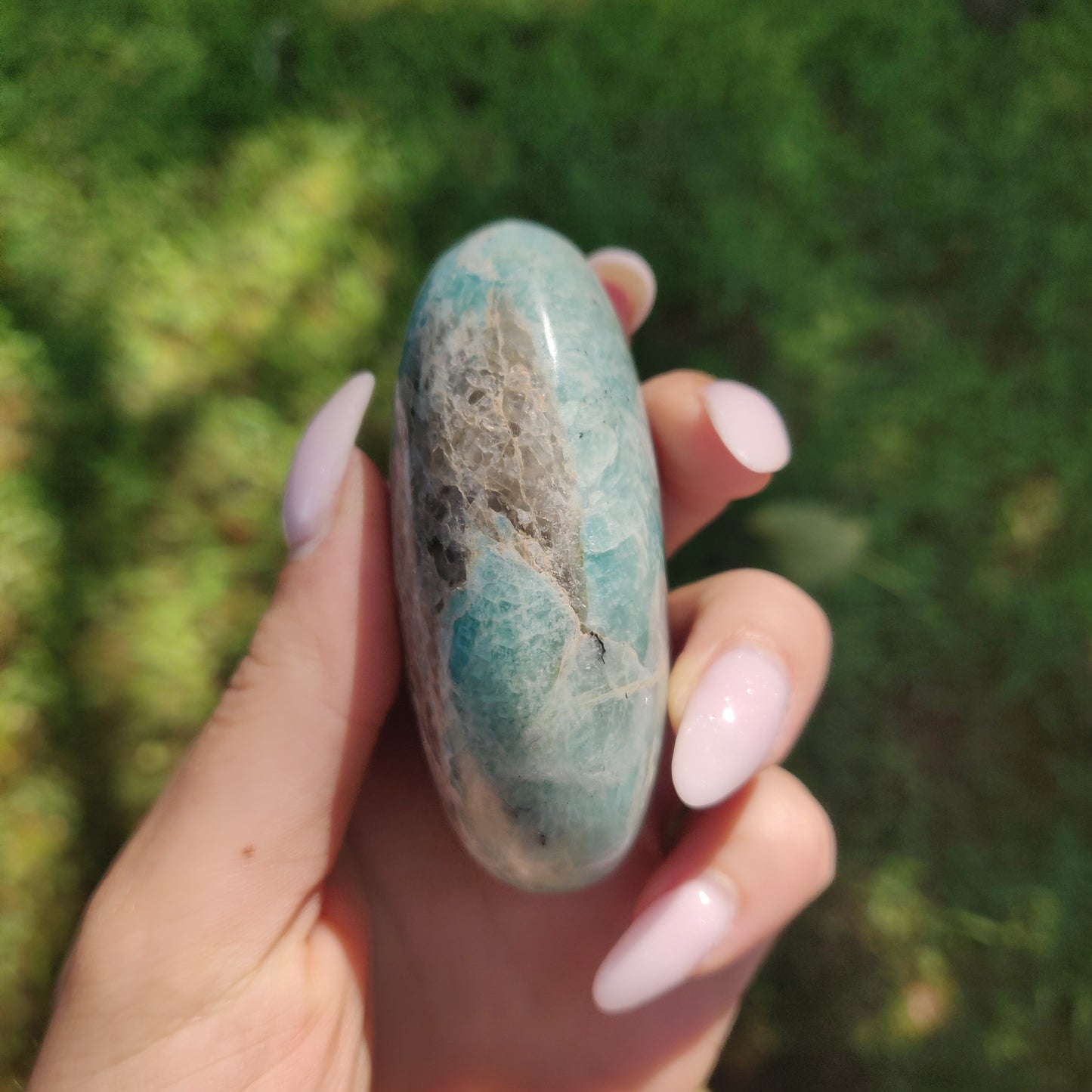 Amazonite Palm Stone (#21) - Simply Affinity