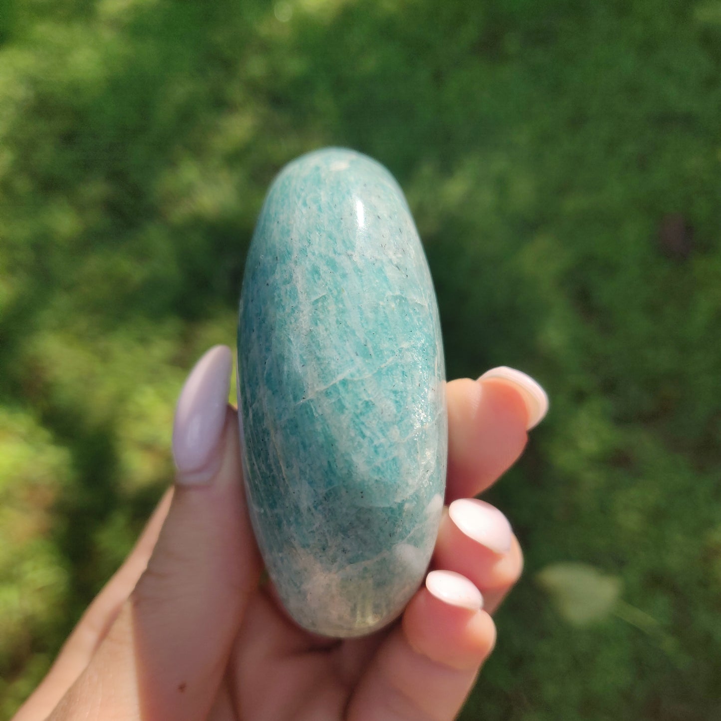 Amazonite Palm Stone (#21) - Simply Affinity