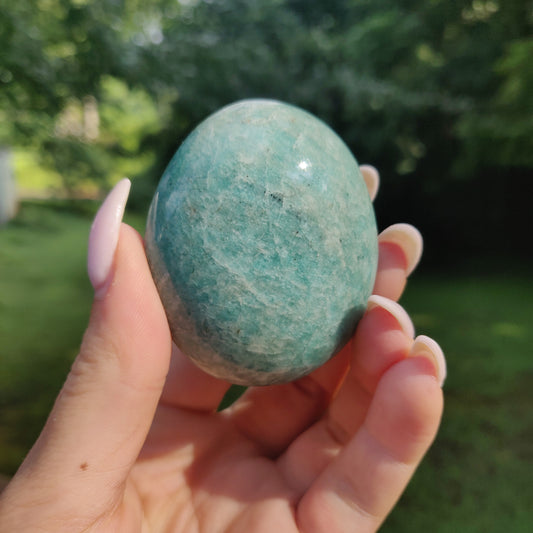 Amazonite Palm Stone (#25) - Simply Affinity
