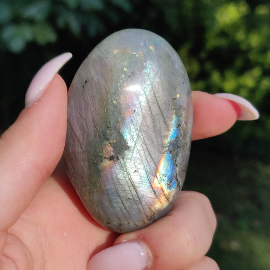 Labradorite Palm Stone (#241) - Simply Affinity