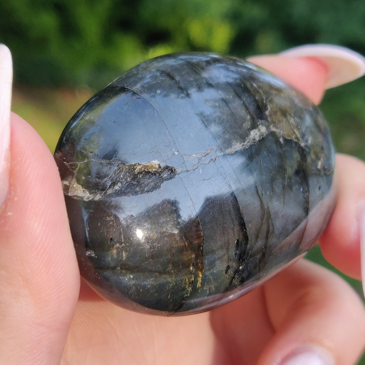 Labradorite Palm Stone (#243) - Simply Affinity