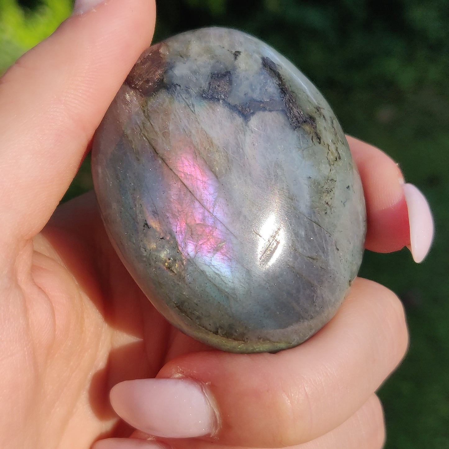 Labradorite Palm Stone (#251) - Simply Affinity