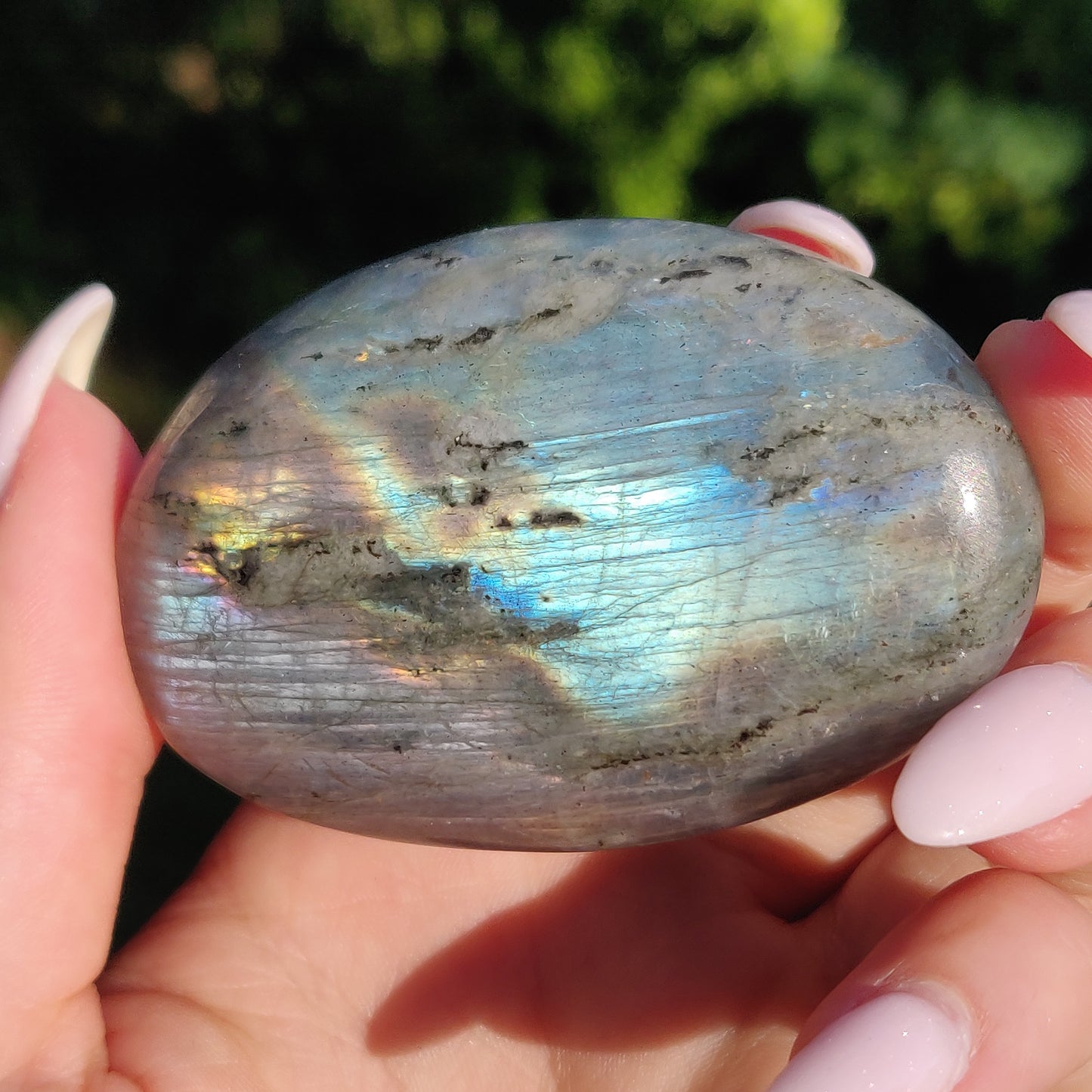 Labradorite Palm Stone (#254) - Simply Affinity