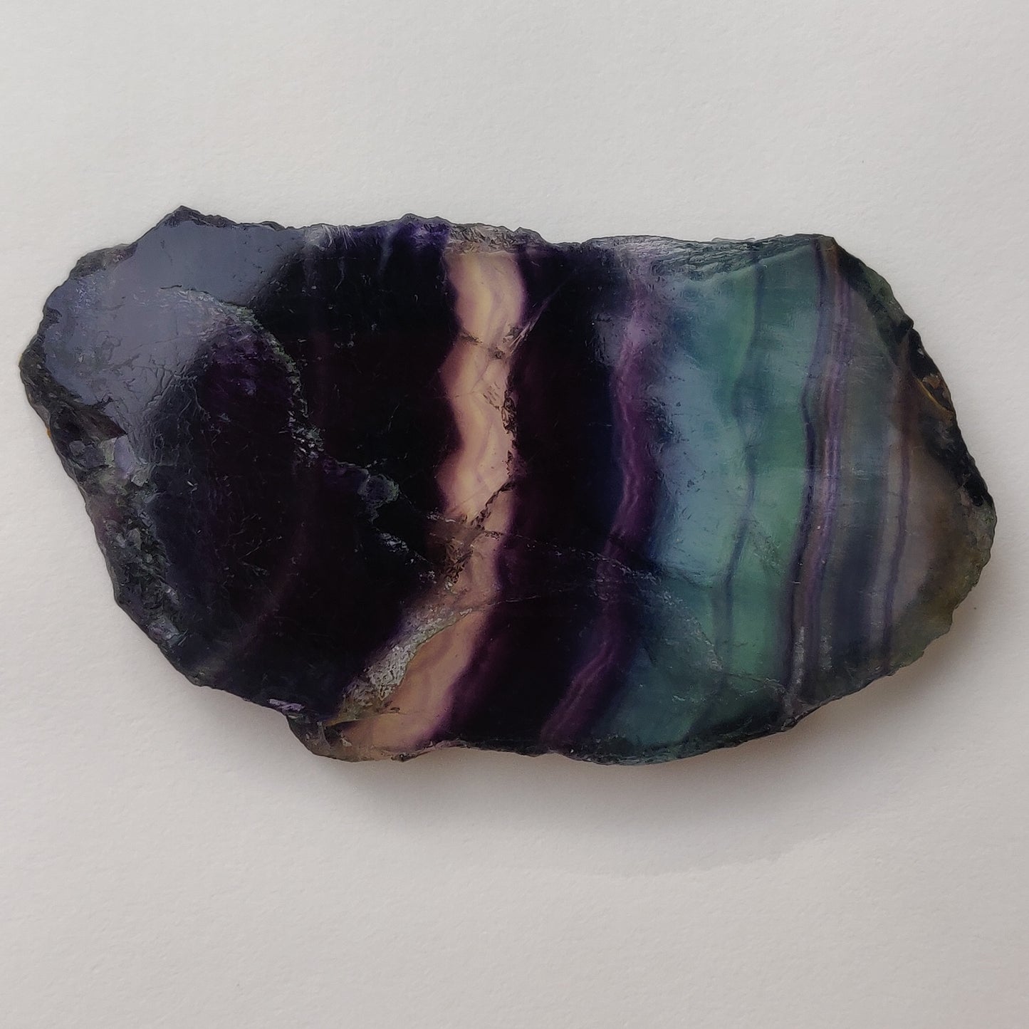 Fluorite Slab, Rainbow Fluorite Slab (#4) - Simply Affinity