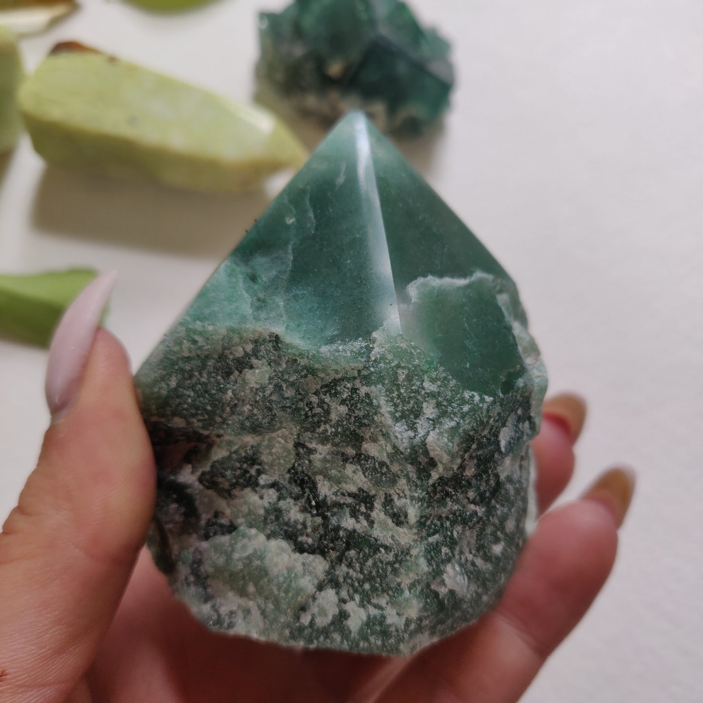 Green Aventurine Point (#2) - Simply Affinity