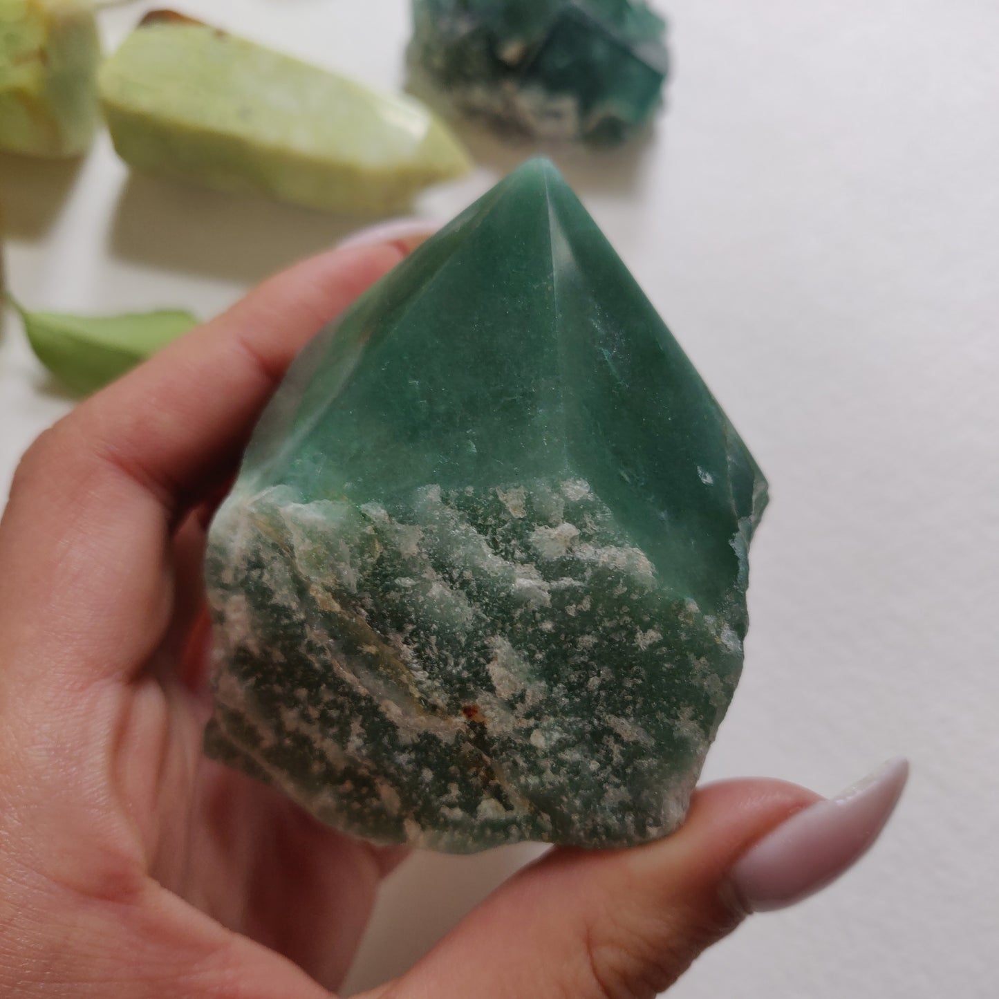 Green Aventurine Point (#2) - Simply Affinity