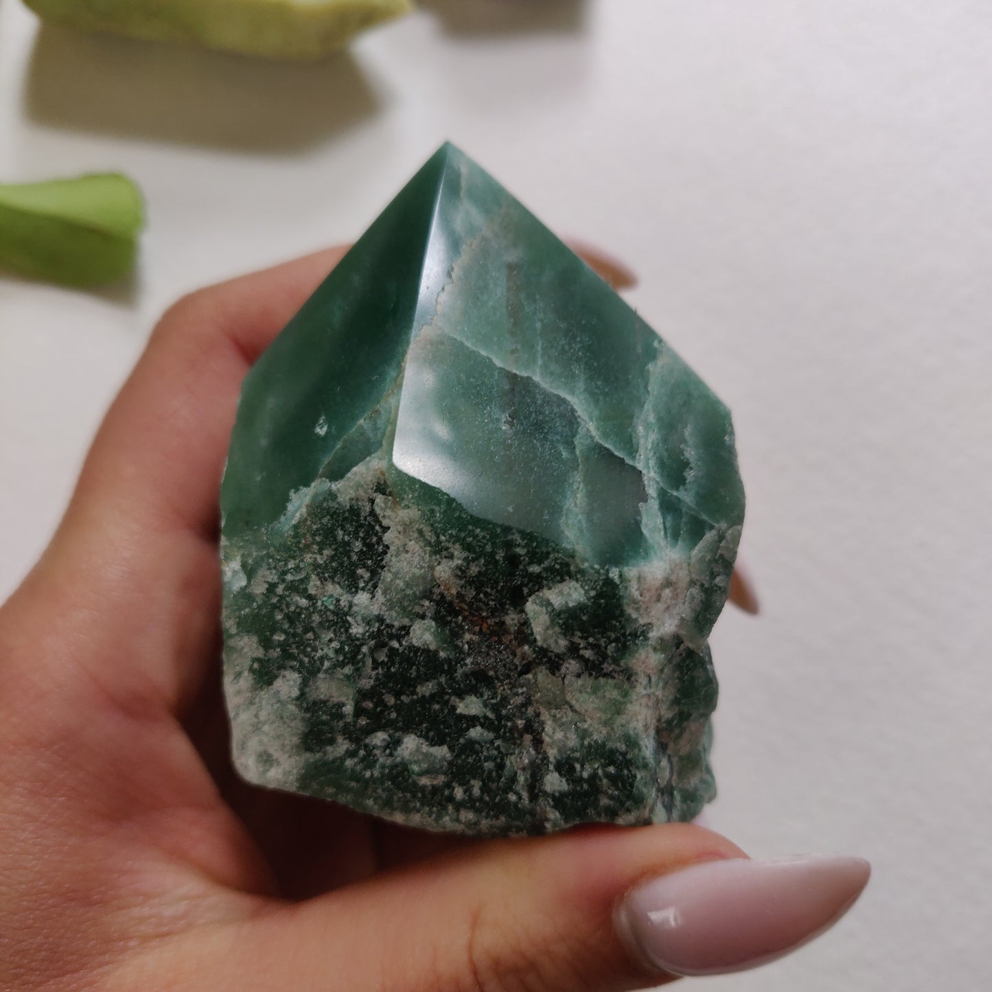 Green Aventurine Point (#2) - Simply Affinity