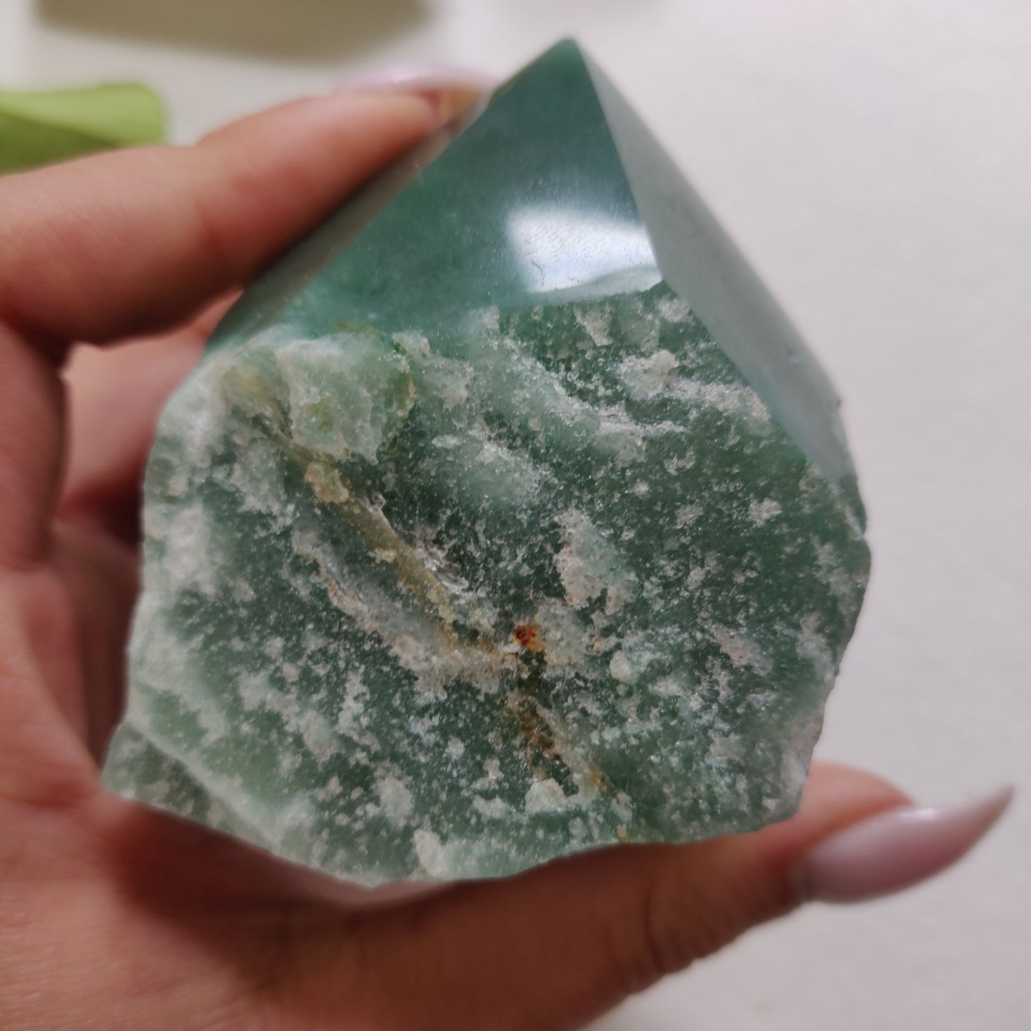 Green Aventurine Point (#2) - Simply Affinity