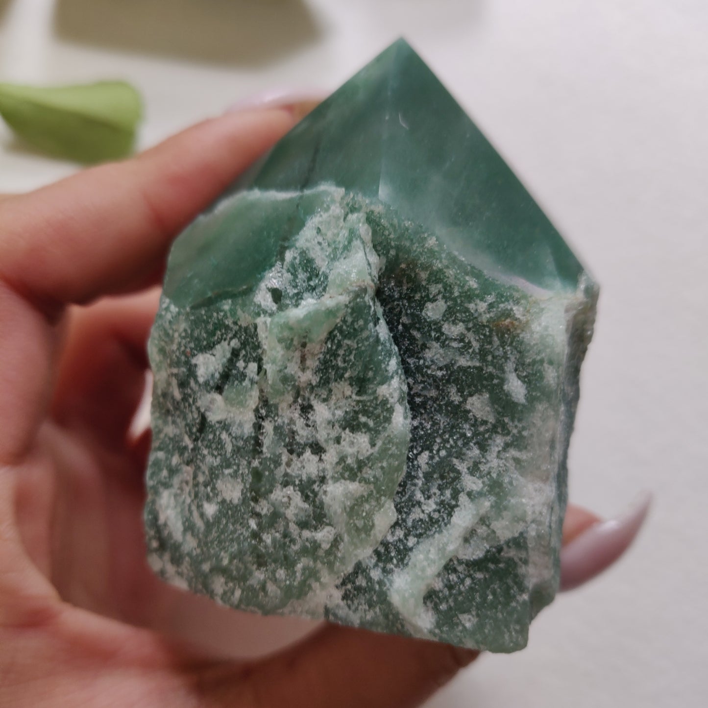 Green Aventurine Point (#2) - Simply Affinity