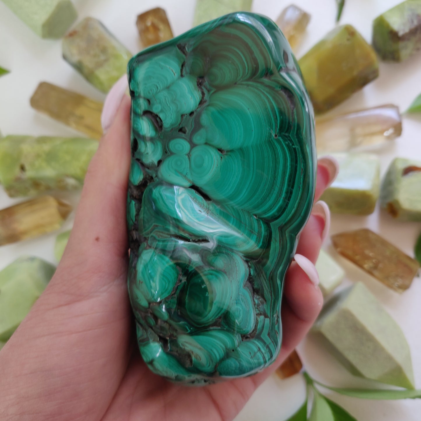 Malachite Specimen (#2) - Simply Affinity