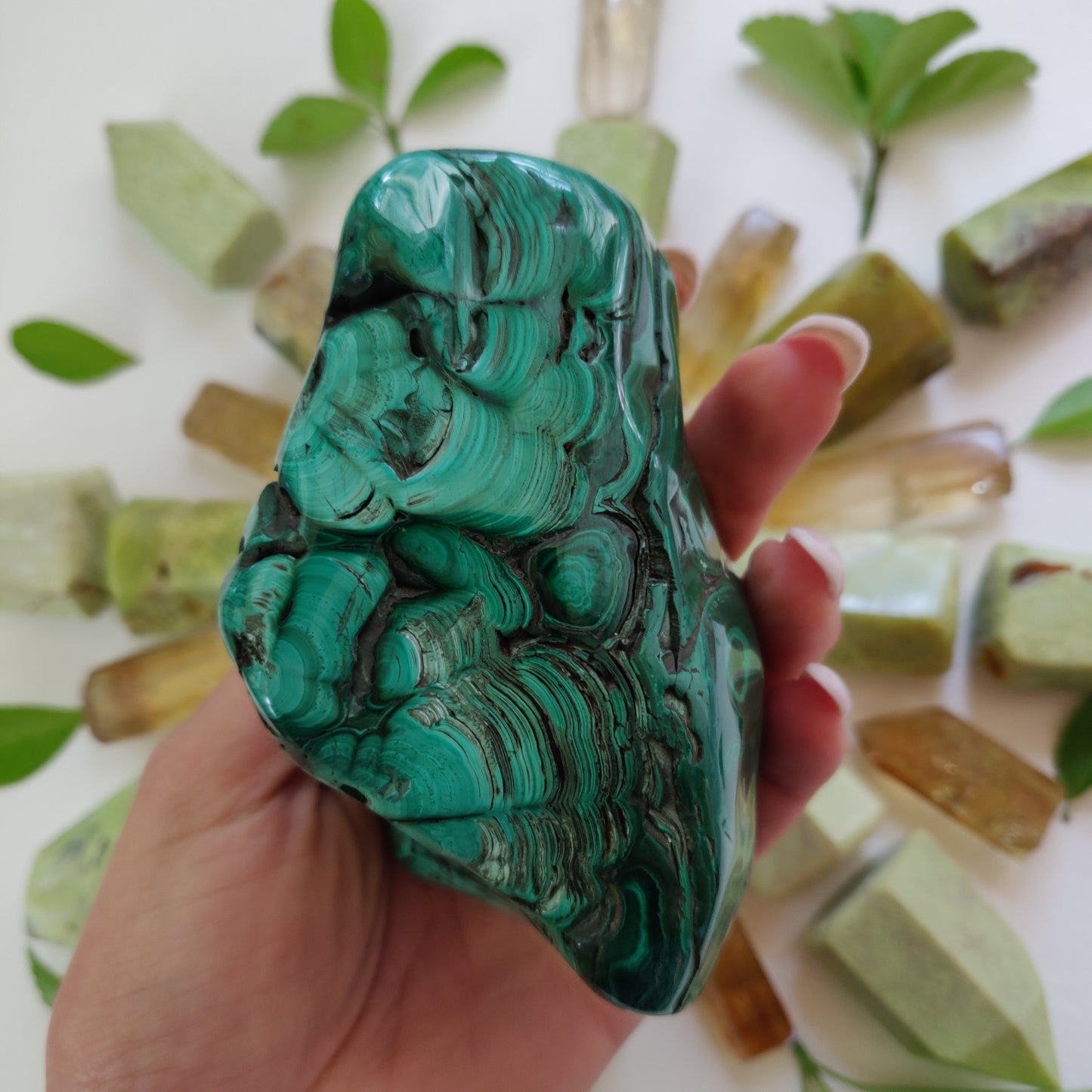 Malachite Specimen (#2) - Simply Affinity