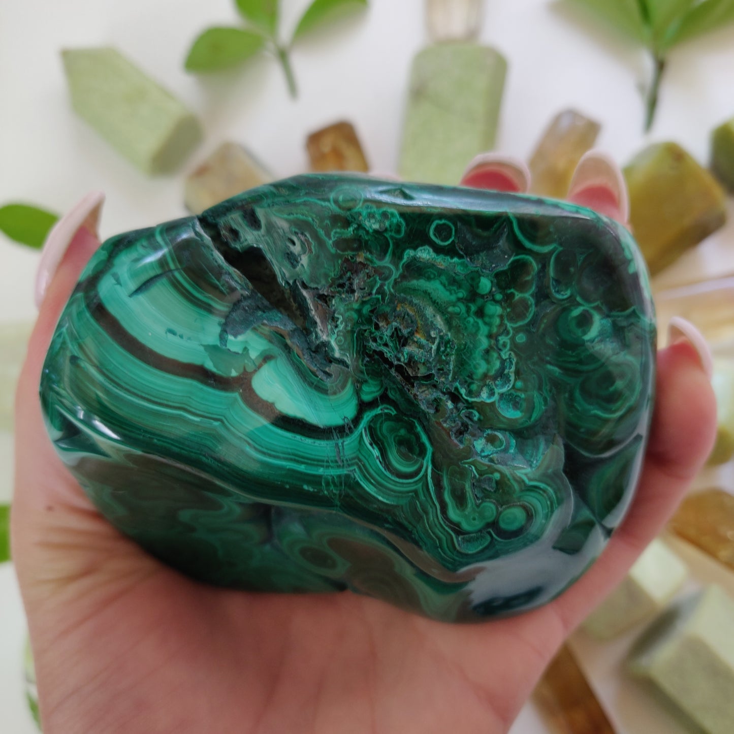 Malachite Specimen (#3) - Simply Affinity