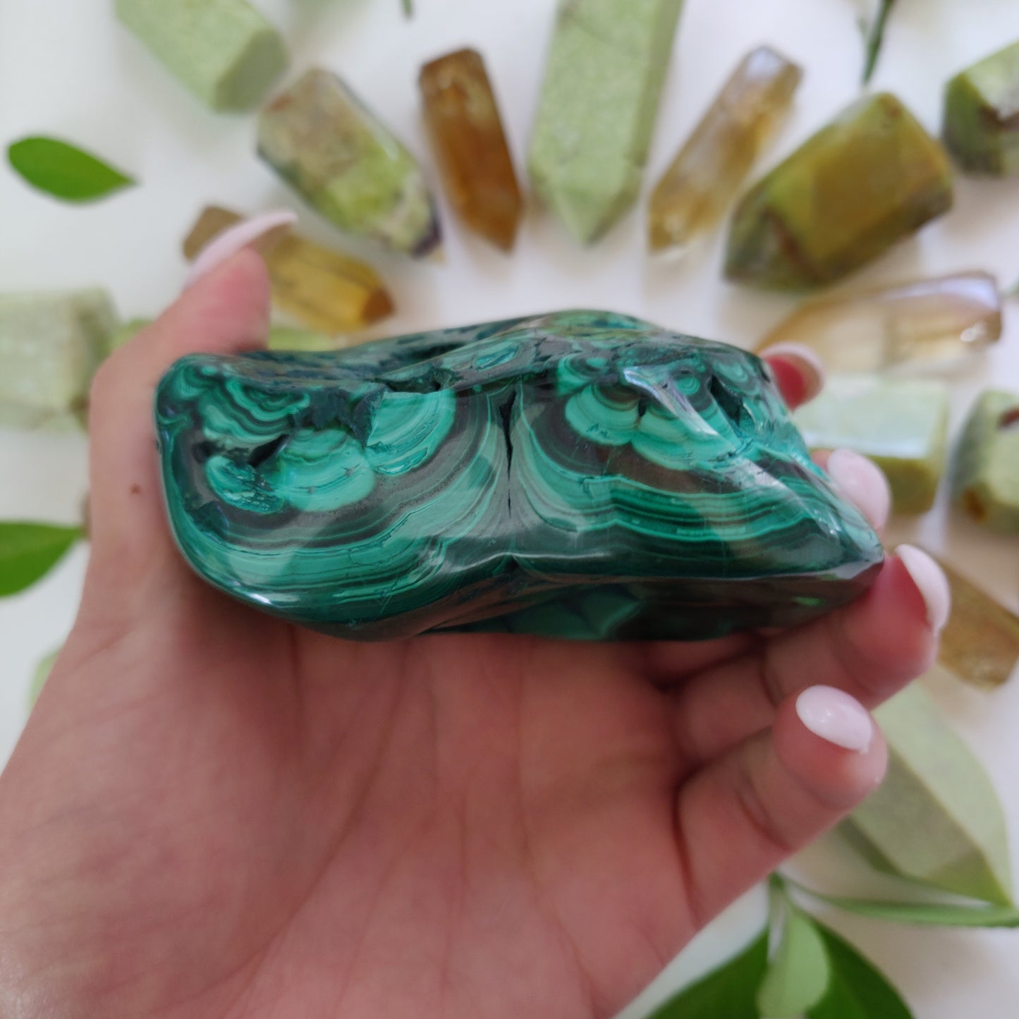 Malachite Specimen (#3) - Simply Affinity