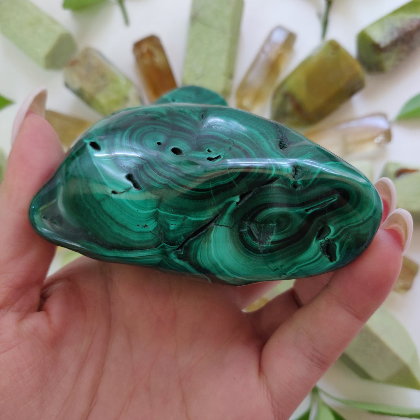 Malachite Specimen (#5) - Simply Affinity