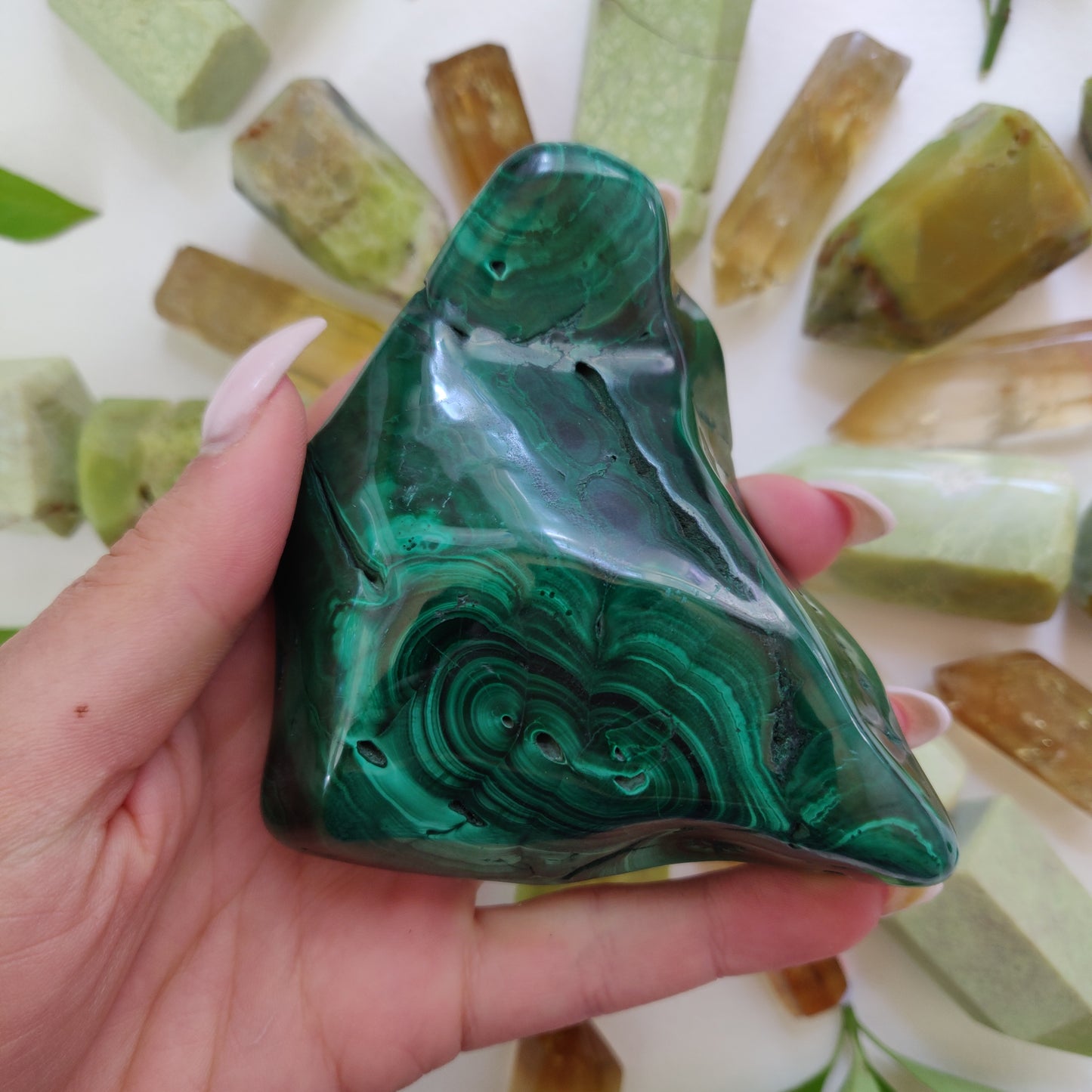 Malachite Specimen (#5) - Simply Affinity