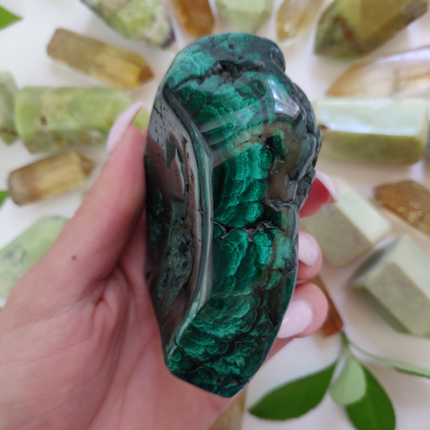Malachite Specimen (#6) - Simply Affinity