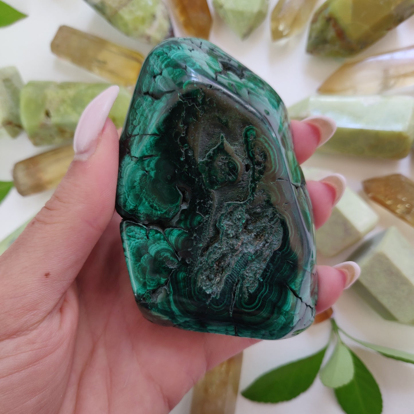 Malachite Specimen (#6) - Simply Affinity