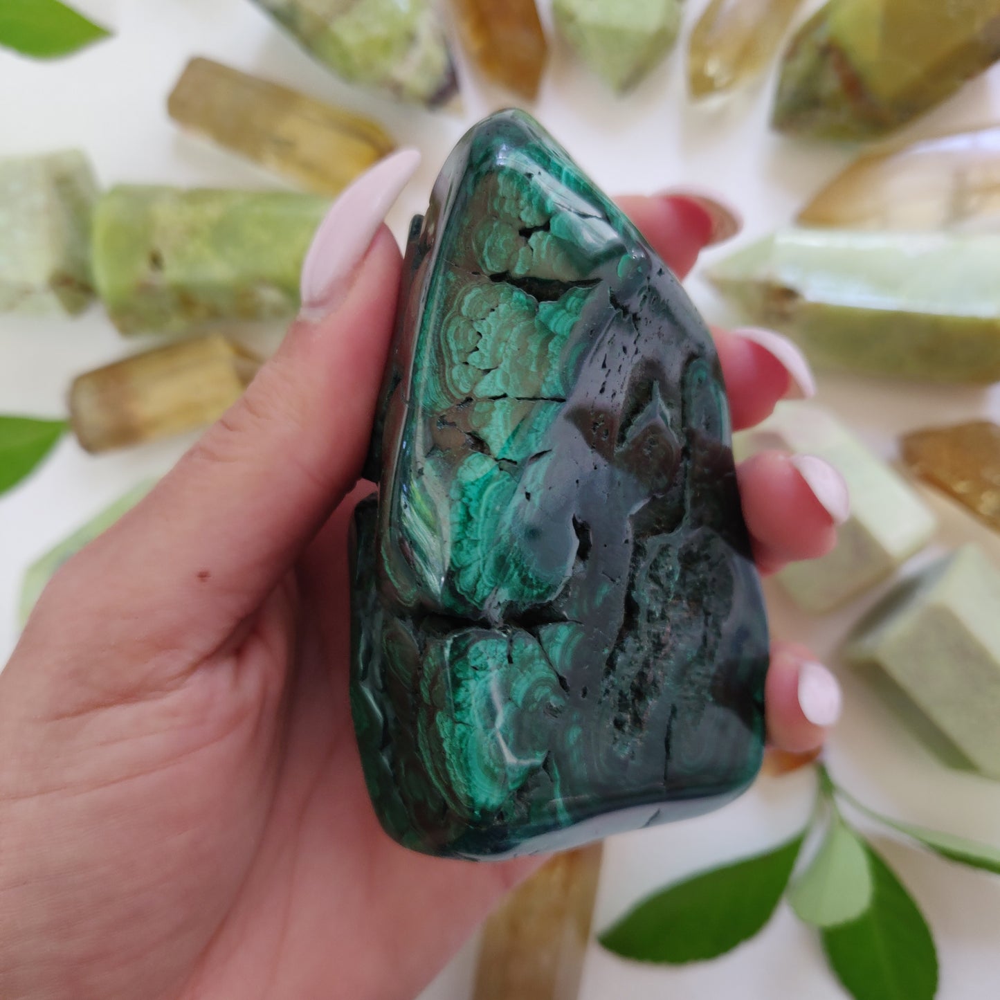 Malachite Specimen (#6) - Simply Affinity