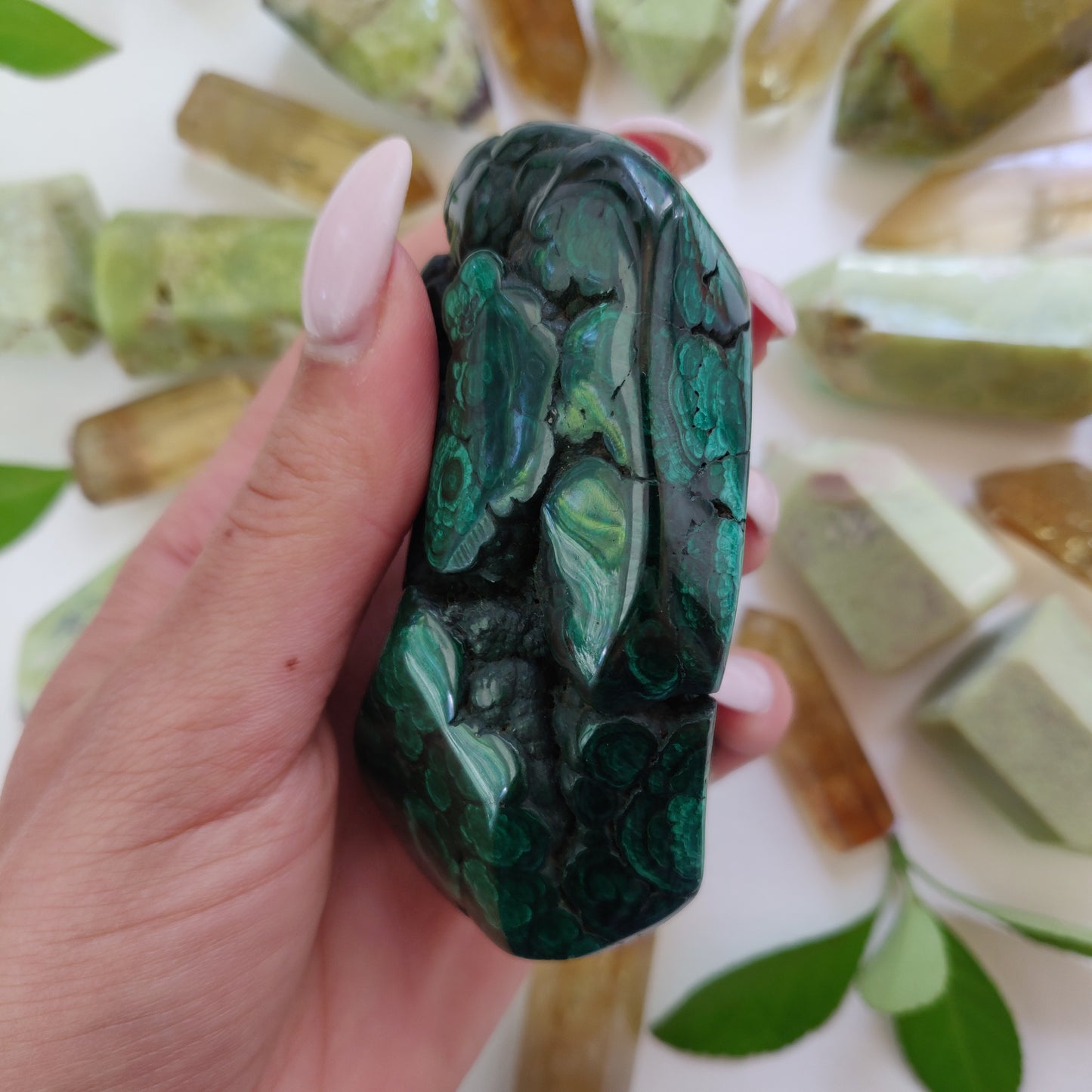 Malachite Specimen (#6) - Simply Affinity