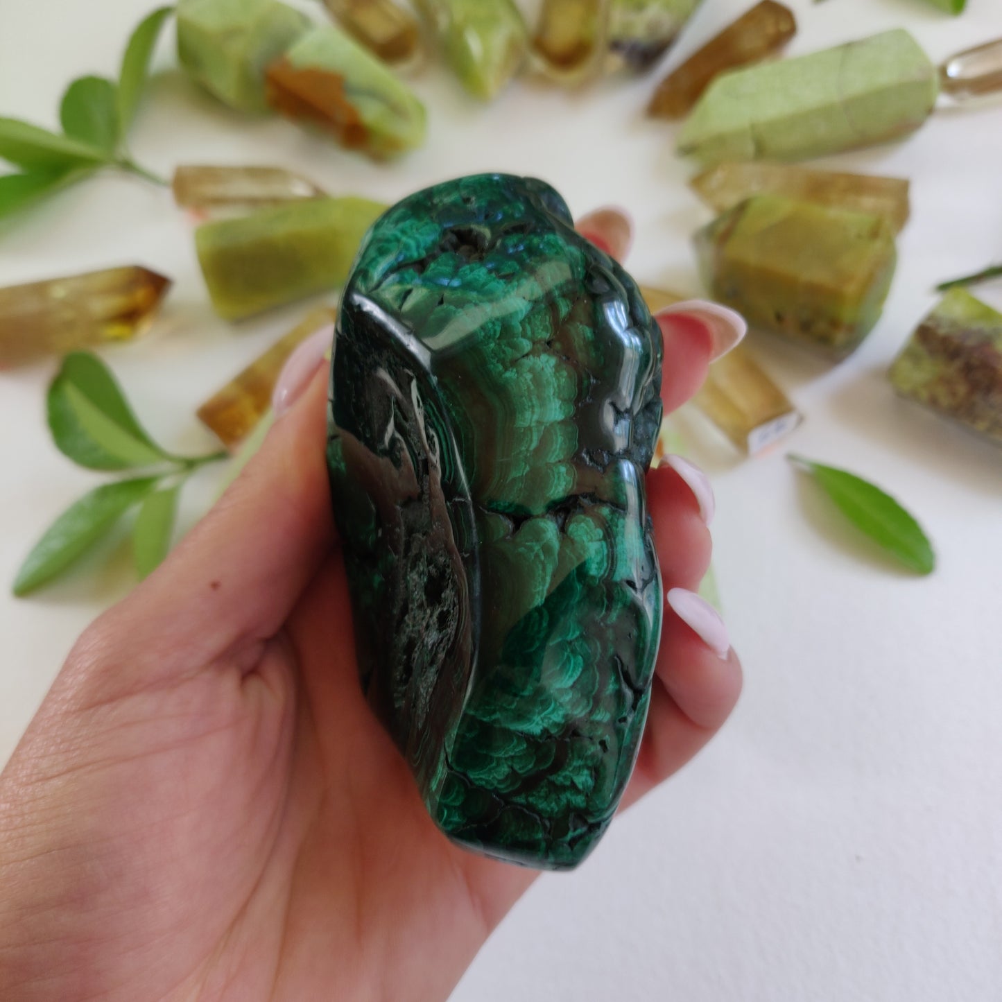 Malachite Specimen (#6) - Simply Affinity