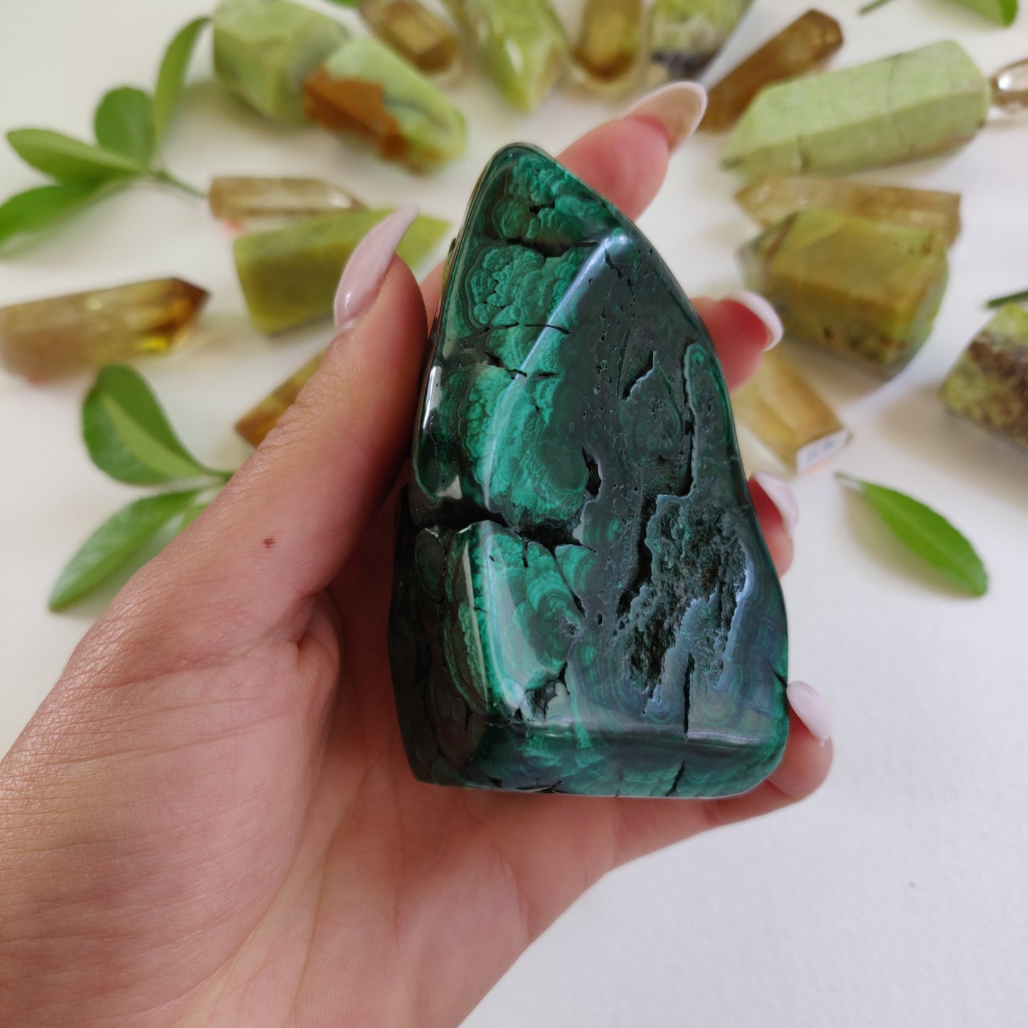 Malachite Specimen (#6) - Simply Affinity