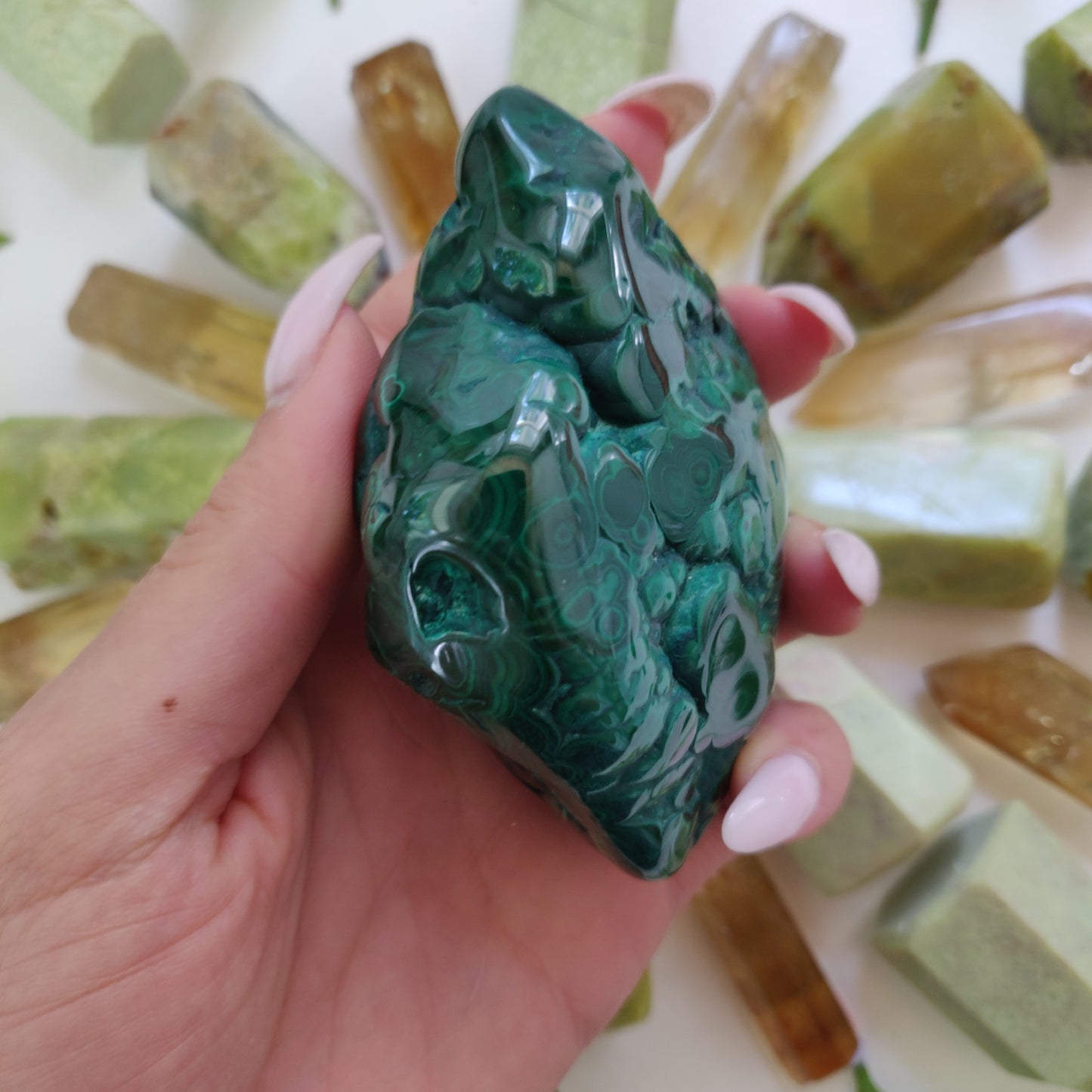 Malachite Specimen (#7) - Simply Affinity