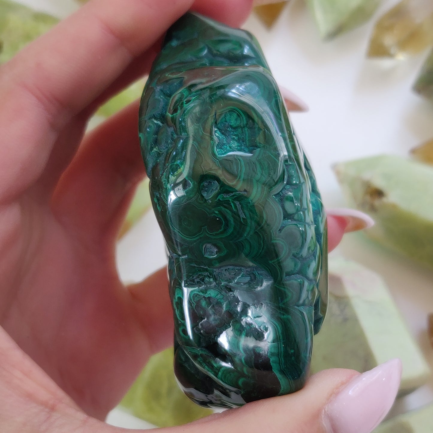 Malachite Specimen (#7) - Simply Affinity