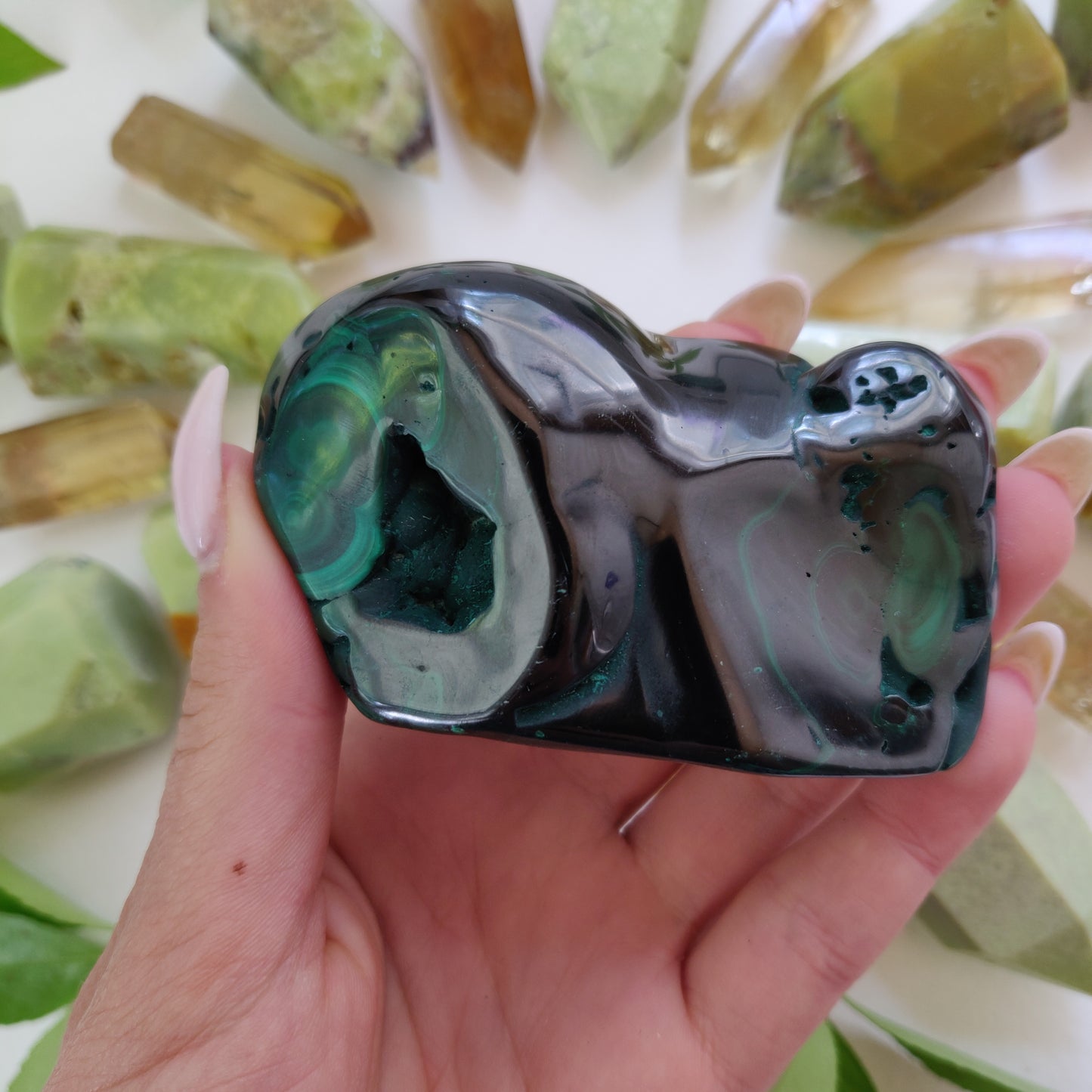 Malachite Specimen (#8) - Simply Affinity