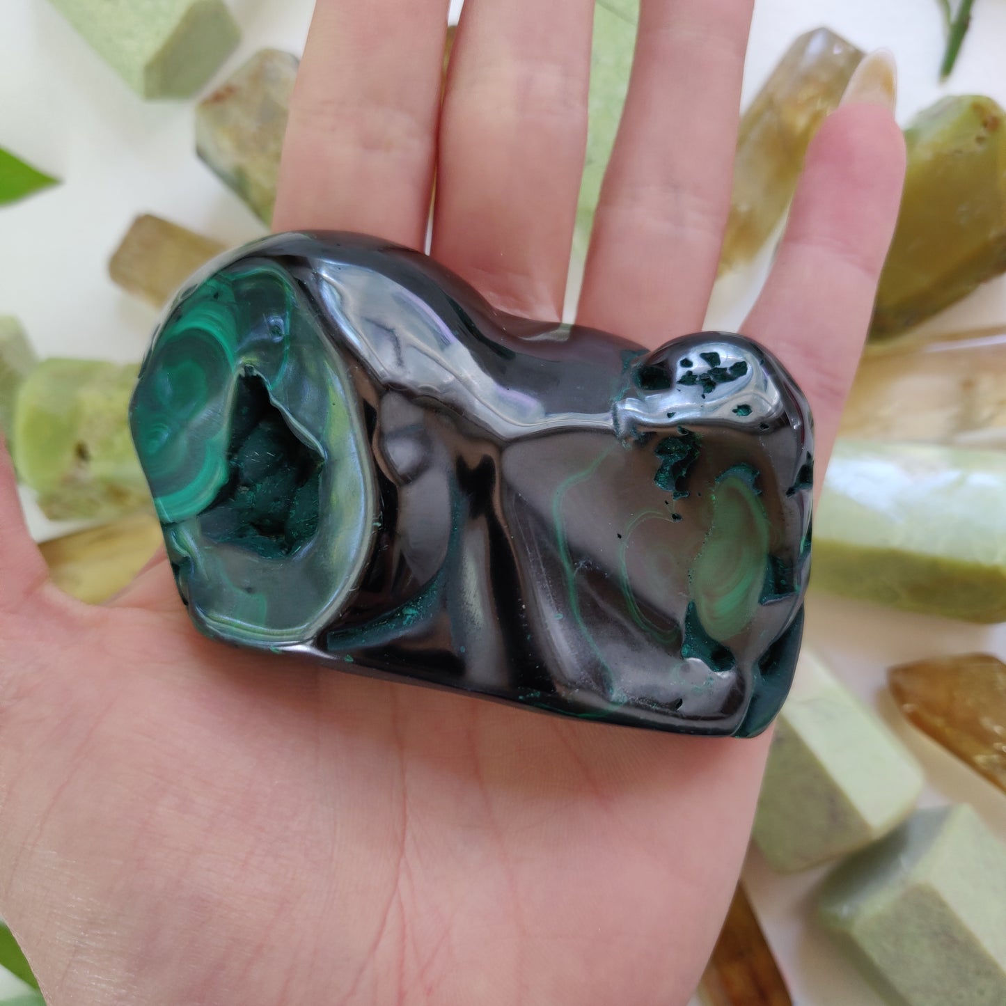 Malachite Specimen (#8) - Simply Affinity