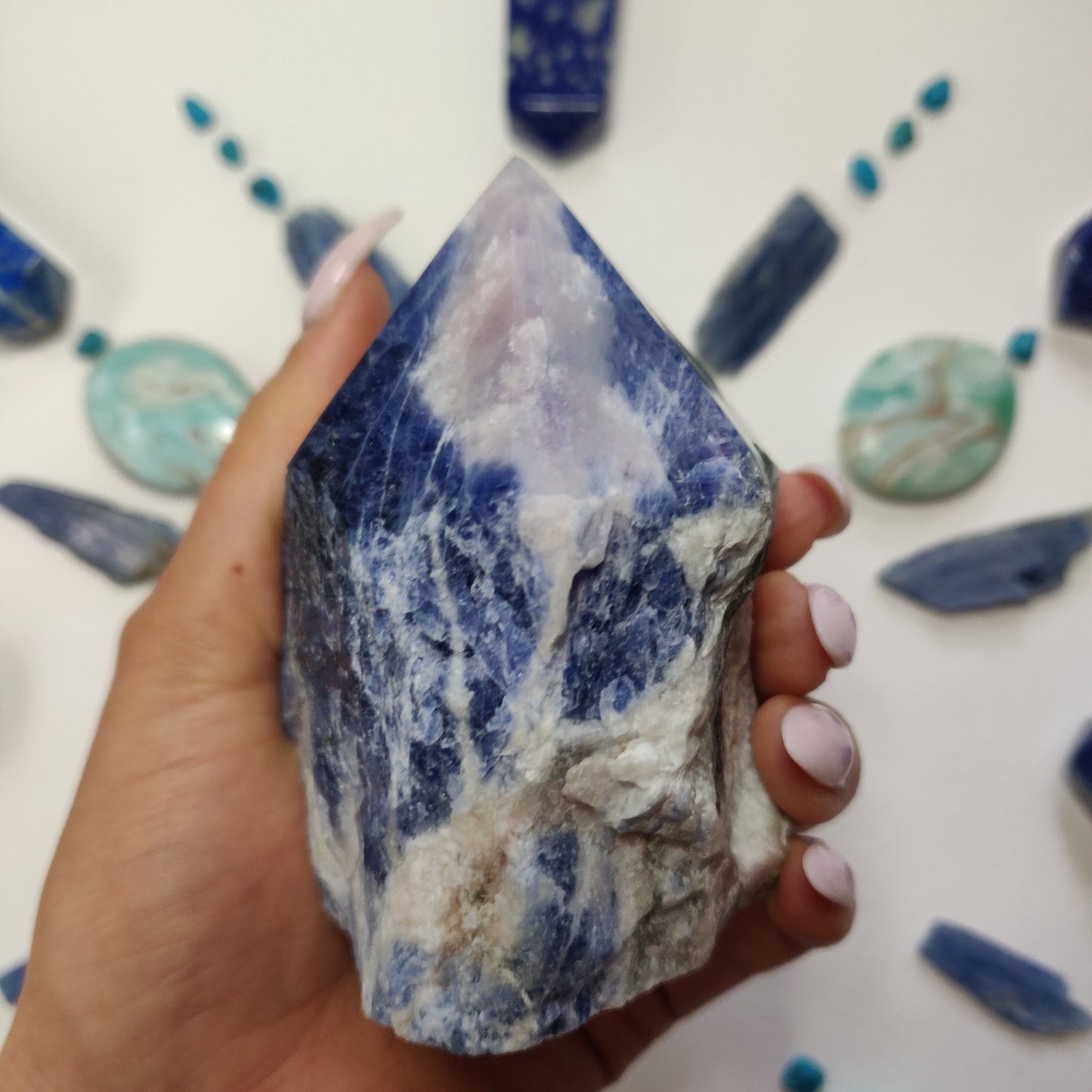 Sodalite Point (#10) - Simply Affinity