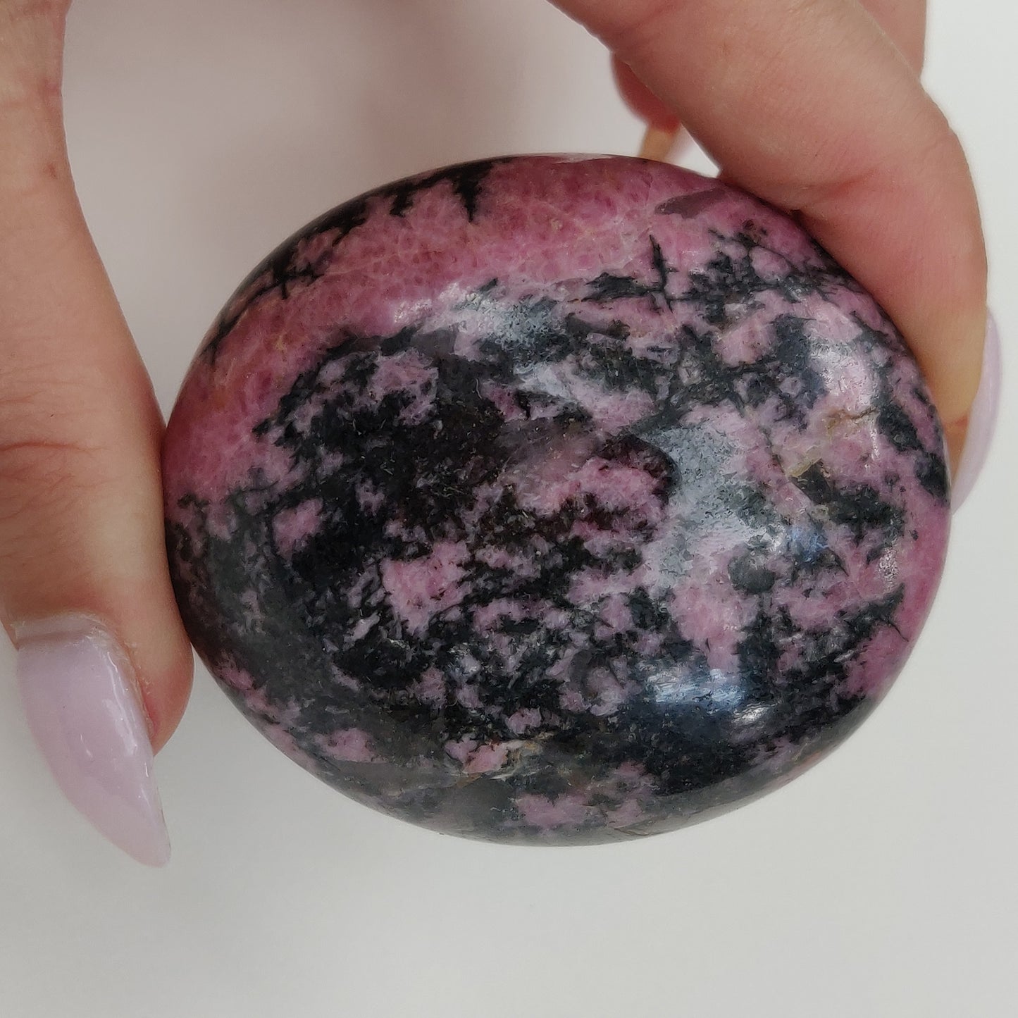 Rhodonite Palm Stone (#16) - Simply Affinity