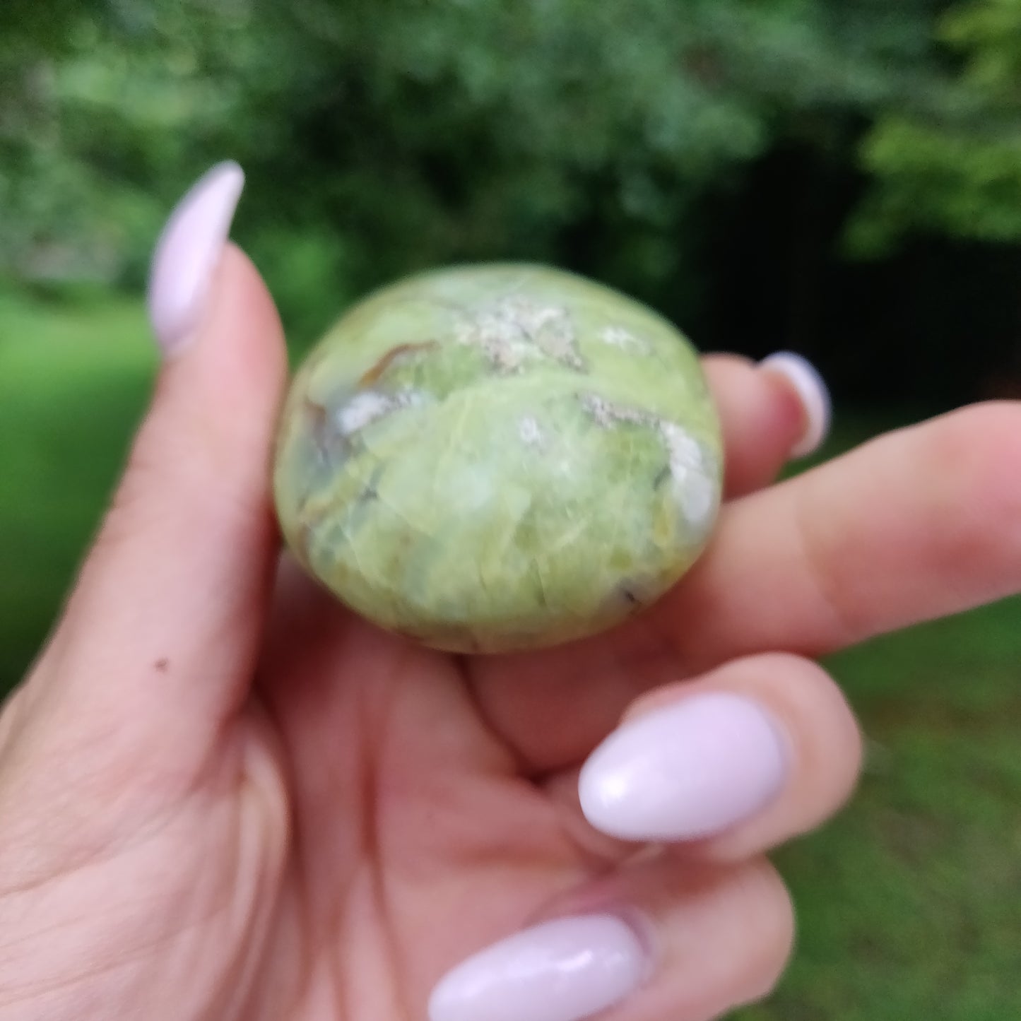 Green Opal Palm Stone (#1) - Simply Affinity