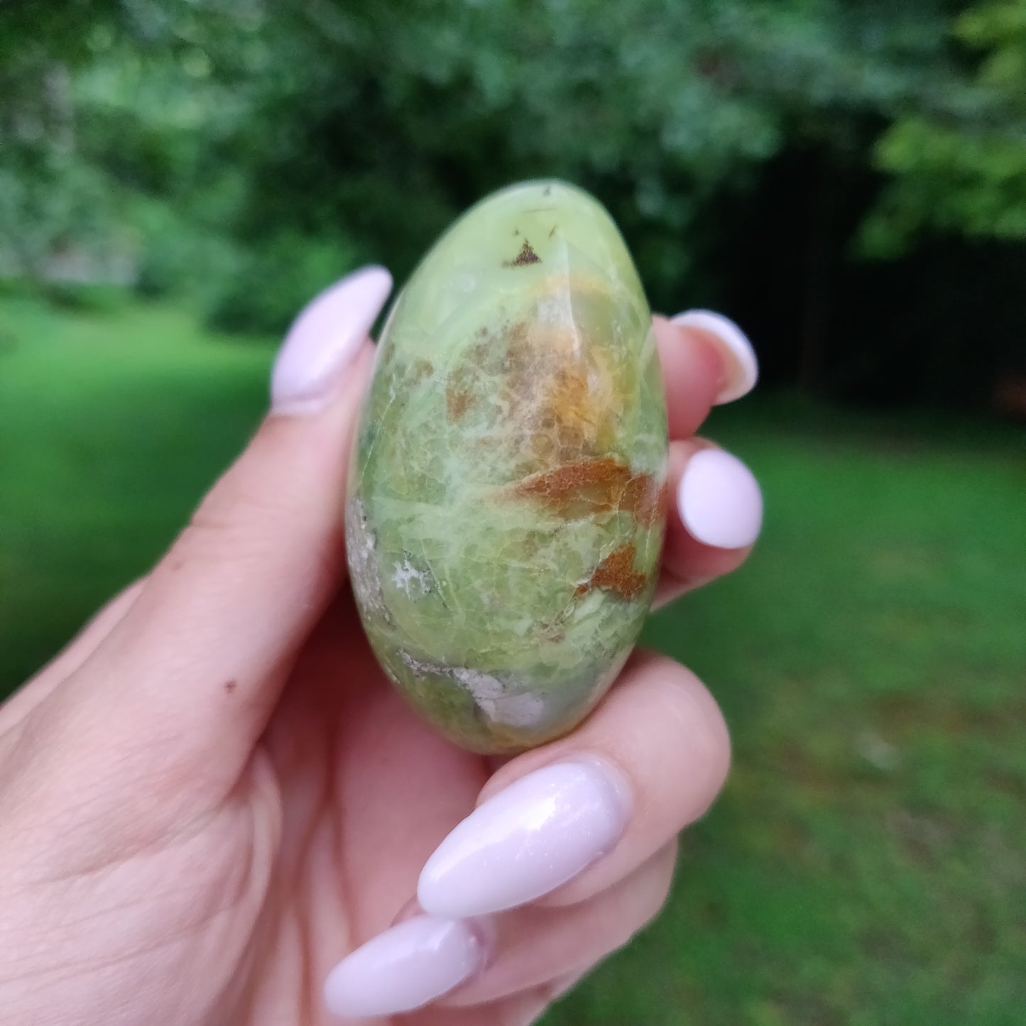 Green Opal Palm Stone (#1) - Simply Affinity
