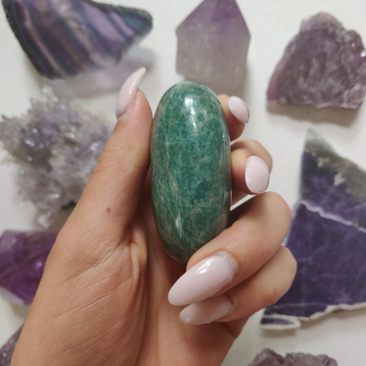 Amazonite Palm Stone (#27) - Simply Affinity