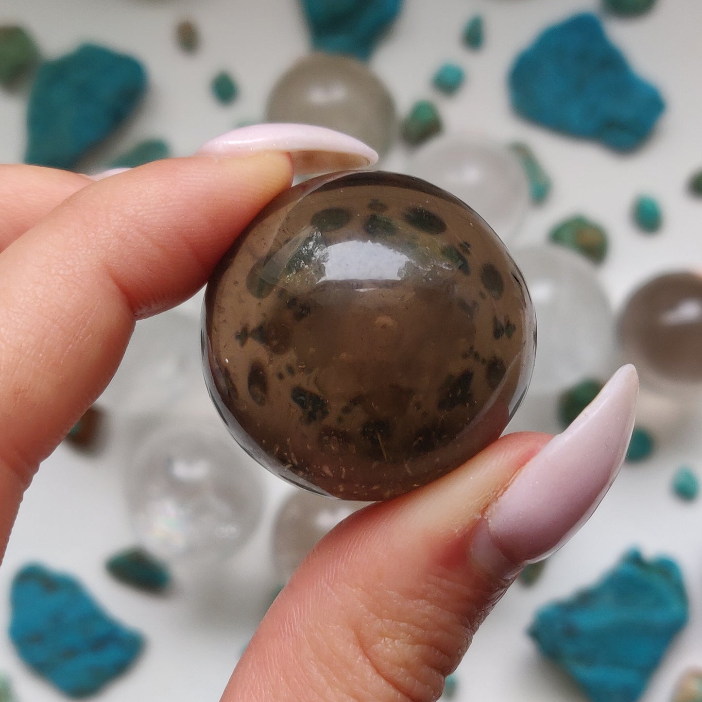 Smoky Quartz Sphere (#1) - Simply Affinity