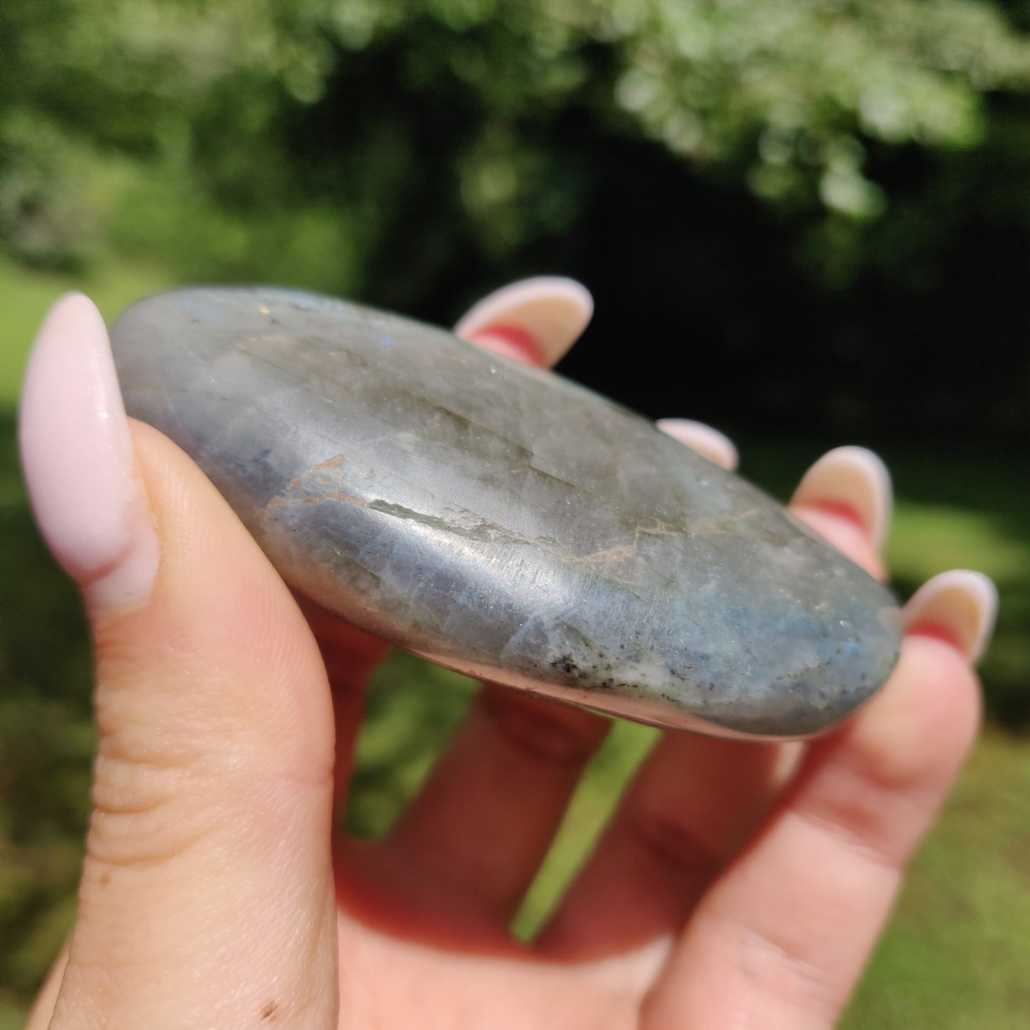 Labradorite Palm Stone (#31) - Simply Affinity