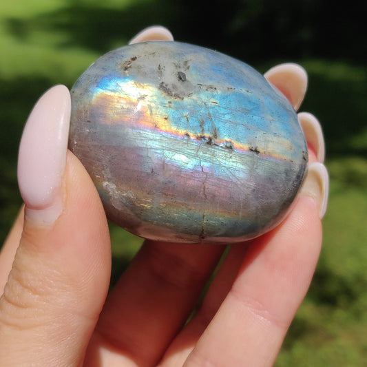 Labradorite Palm Stone (#51) - Simply Affinity