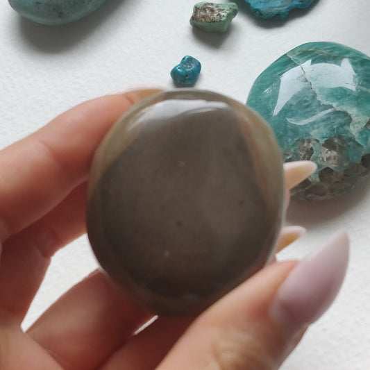 Polychrome Jasper Palm Stone (#8) - Simply Affinity