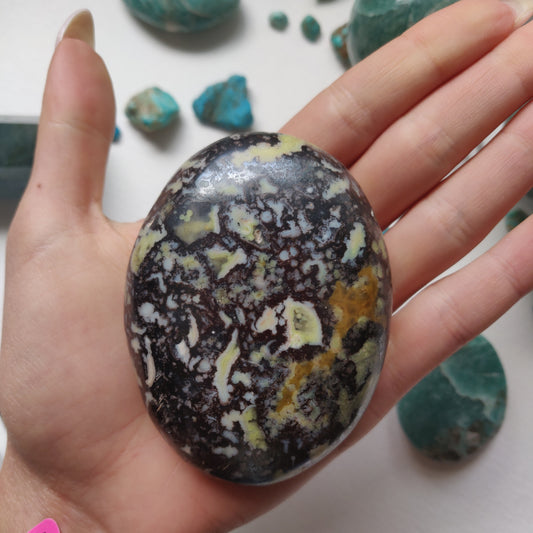 Matrix Green Opal Palm Stone (#1) - Simply Affinity