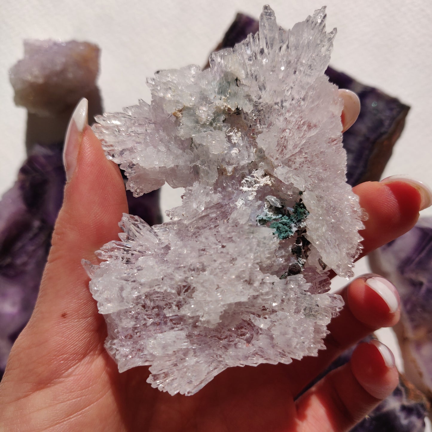 High Quality Amethyst Flower (#10) - Simply Affinity