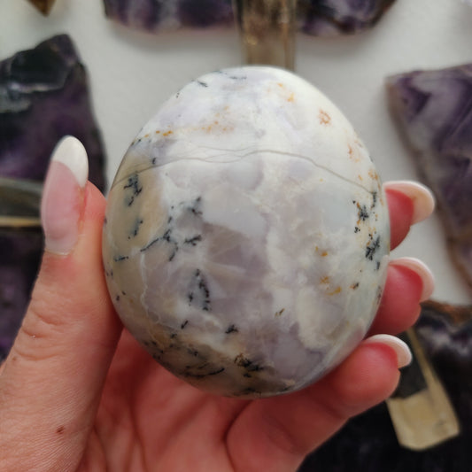 Dendritic Opal Palm Stone (#42) - Simply Affinity