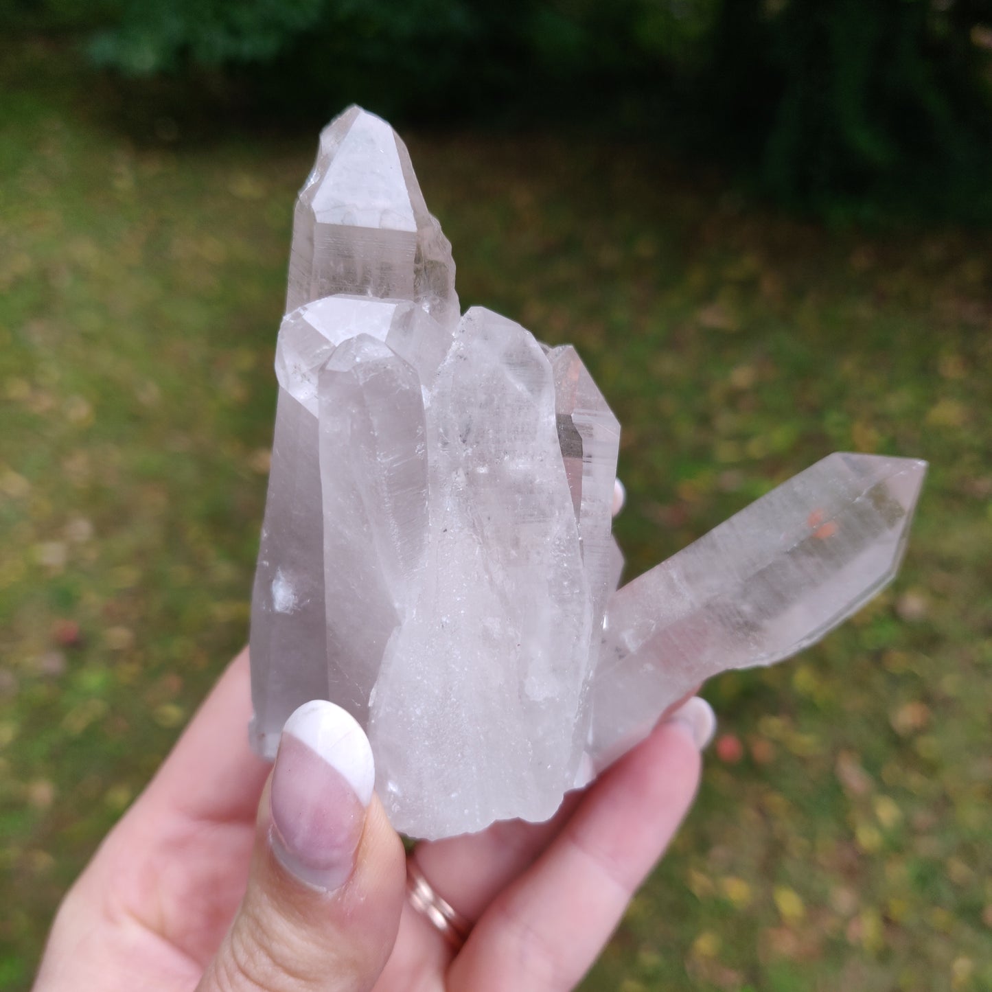 Lemurian Smoky Quartz Cluster (#12) - Simply Affinity