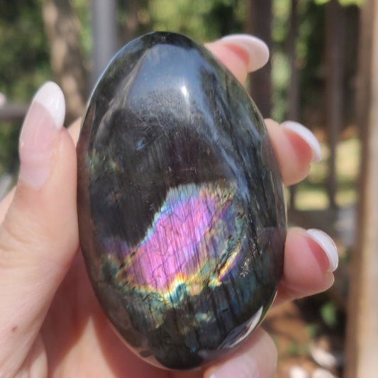 Labradorite Palm Stone (#270) - Simply Affinity