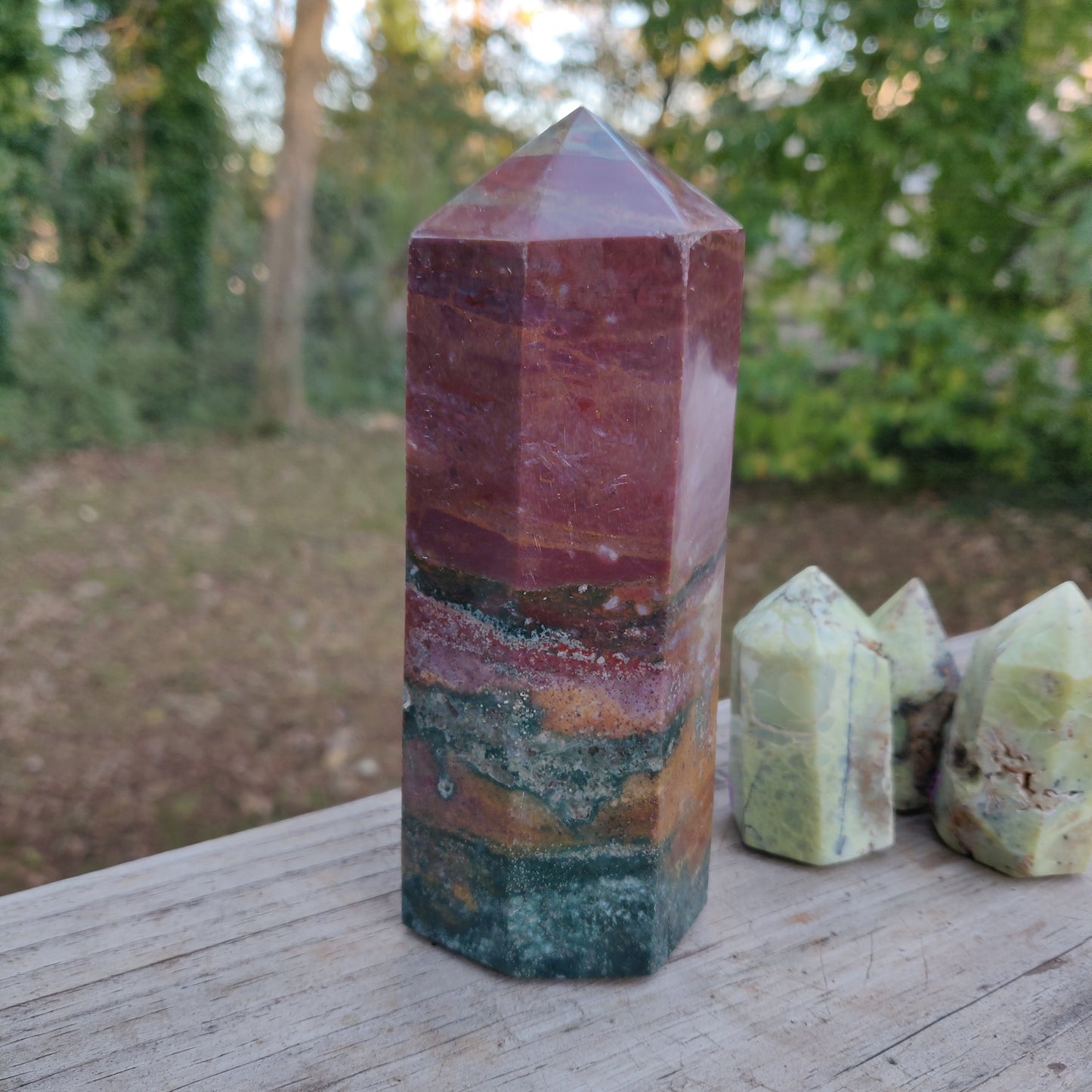 Rainbow Spirit Jasper Tower (#4) - Simply Affinity
