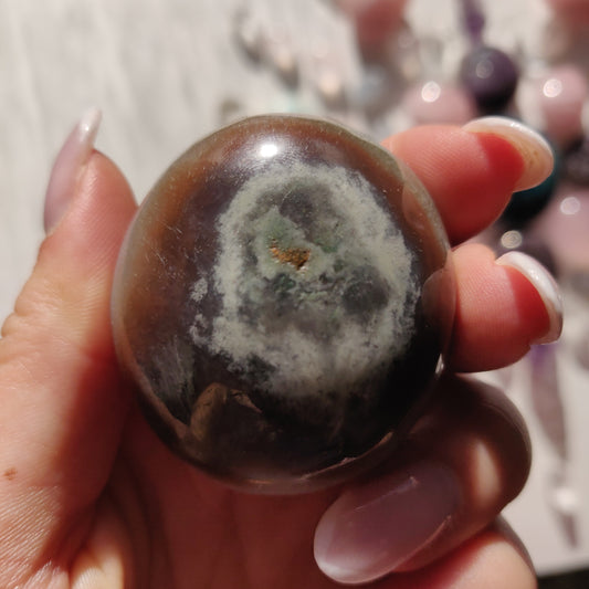 Rainbow Spirit Jasper Palm Stone (#2) - Simply Affinity