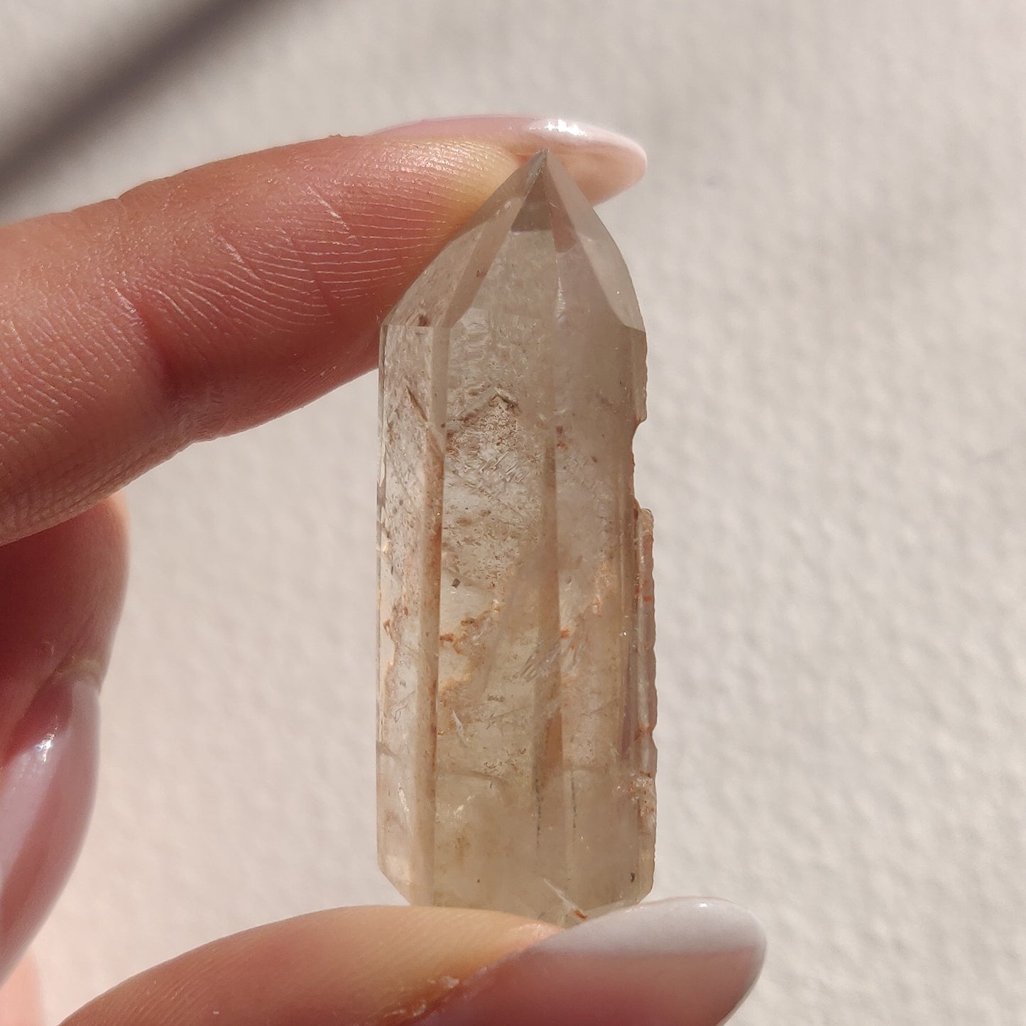 Garden Quartz Point, Lodolite Point (#4G) - Simply Affinity