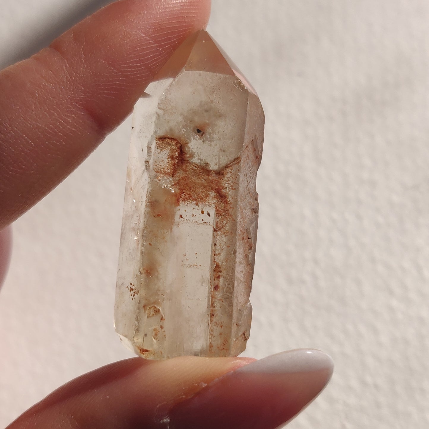 Garden Quartz Point, Lodolite Point (#4G) - Simply Affinity