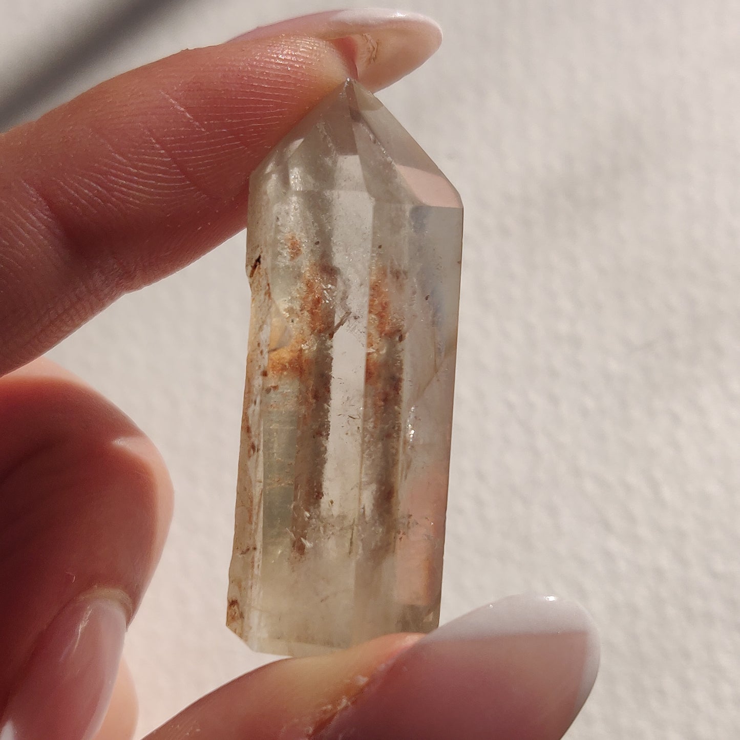 Garden Quartz Point, Lodolite Point (#4G) - Simply Affinity