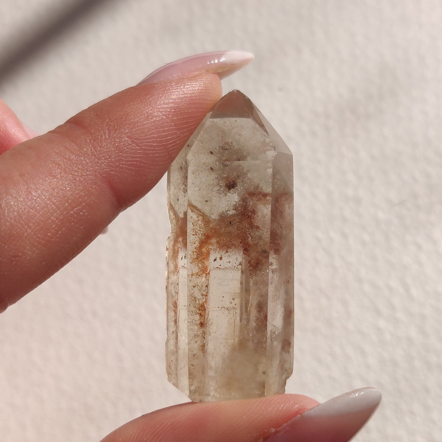 Garden Quartz Point, Lodolite Point (#4G) - Simply Affinity