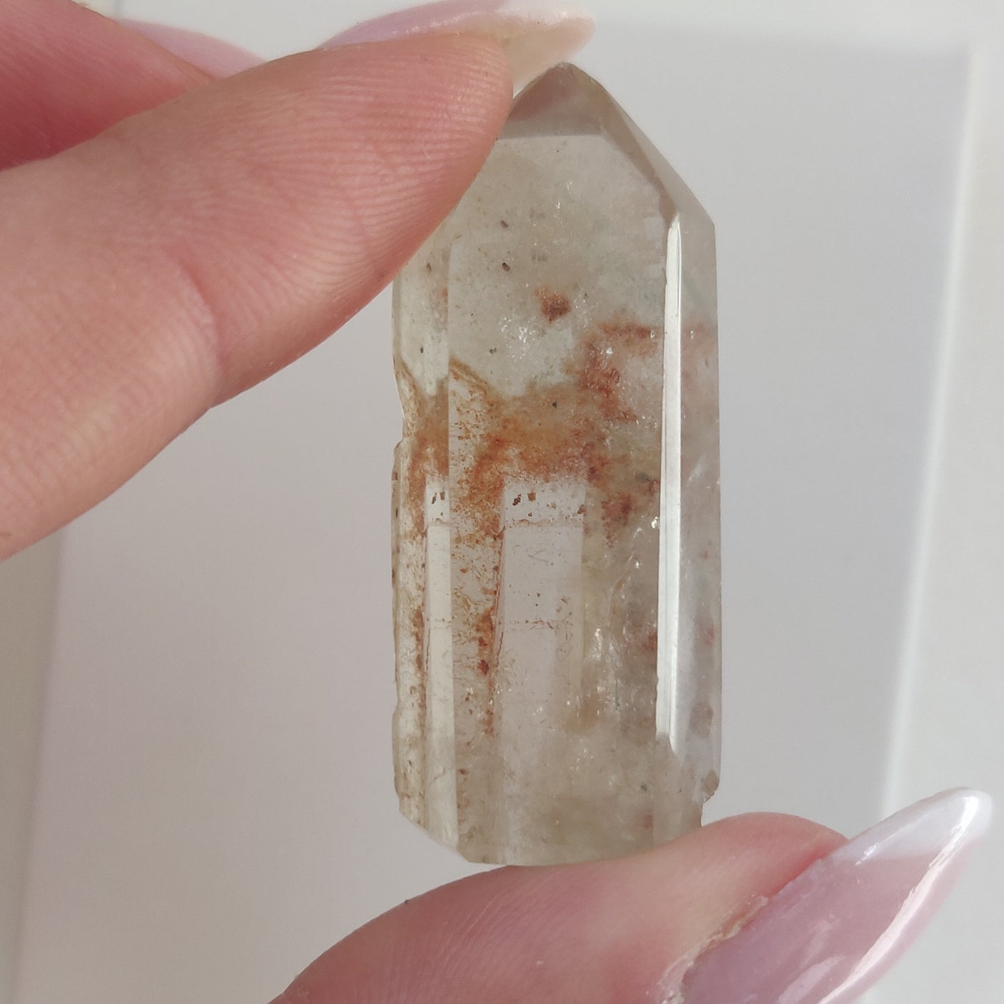 Garden Quartz Point, Lodolite Point (#4G) - Simply Affinity